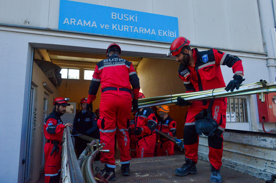 BUSKİ arama ve kurtarma ekibi akredite oldu<