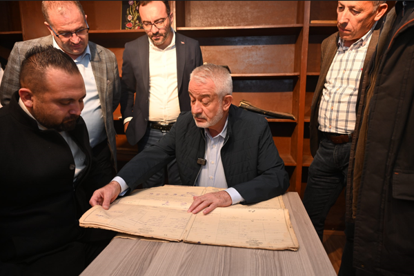 Başkan Başdeğirmen, Bağkonak'ı ziyaret etti