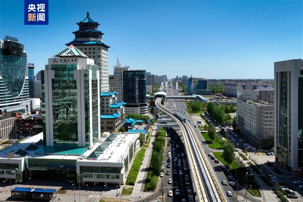 Orta Asya’daki ilk sürücüsüz hafif raylı sistem Kazakistan’da hizmete girdi<