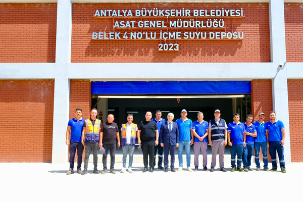 ASAT'tan COP31 öncesi Antalya'nın su altyapısına yatırım
