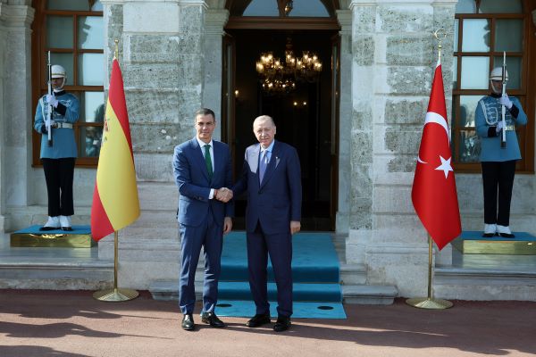 Cumhurbaşkanı Erdoğan, İspanya Başbakanı Sanchez ile görüştü<
