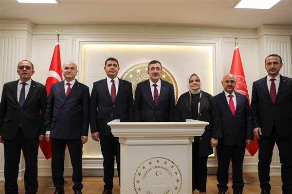 Cumhurbaşkanı Yardımcısı Yılmaz’ın Düzce ziyareti <