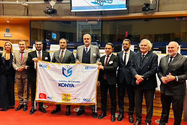 Konya, 2026 Avrupa Bisiklet Başkenti seçildi