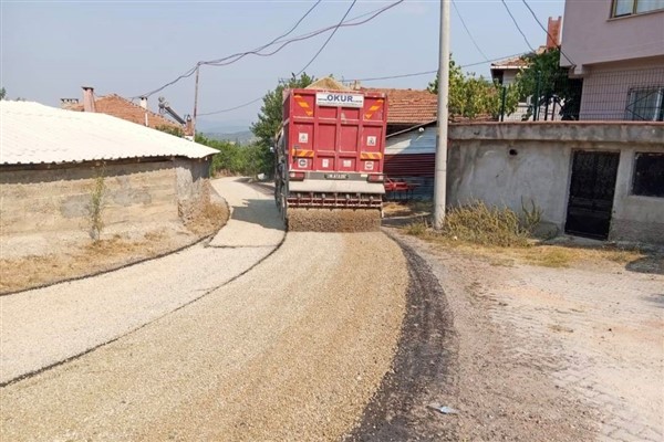 Bursa'da dağ ilçelerinin yolları yenileniyor