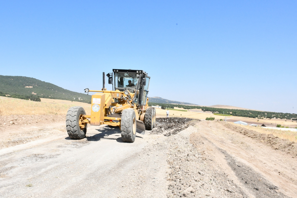 Taşlıkköy Mahallesi'nde ÇİDEM için yol çalışmaları başladı<