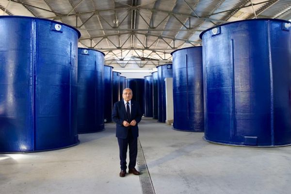 Ordu Büyükşehir Belediyesi’nden fiberglas su deposu üretimi