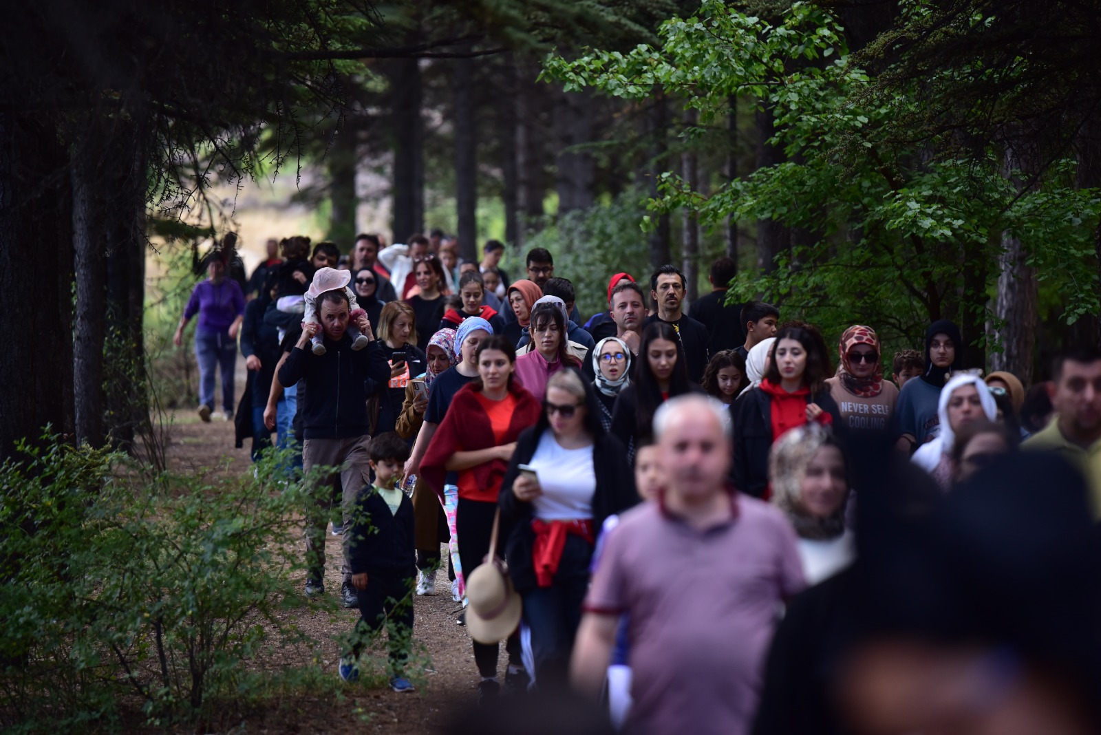 Kayseri Doğa Kampı'na 210 kişi katıldı<