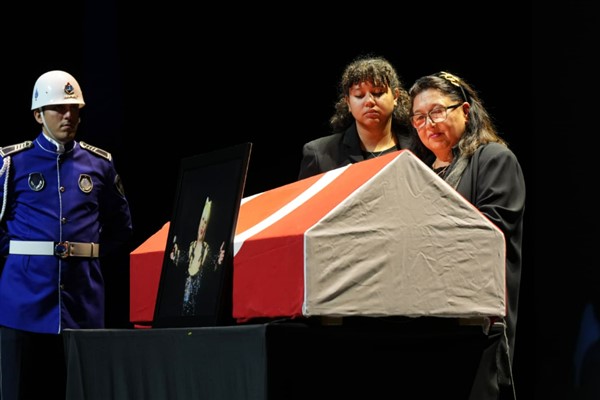 Muazzez Abacı, AKM'deki törenle son yolculuğuna uğurlandı