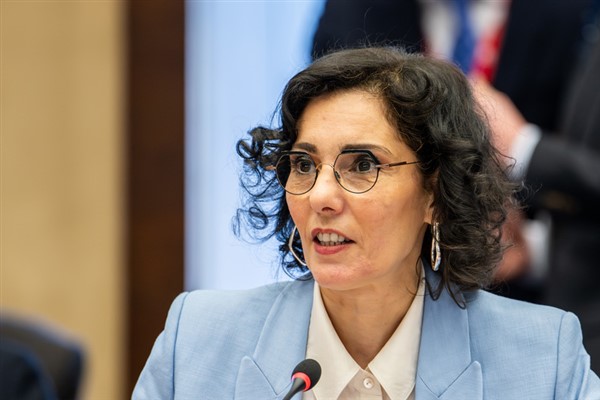 Lahbib, UNRWA Genel Komiseri Lazzarini ile görüştü<