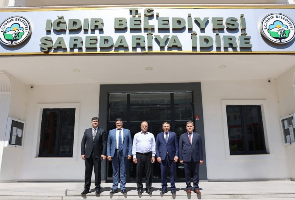 Rektör Gürel'den Iğdır Belediye Eş Başkanı Güneş'e ziyaret<