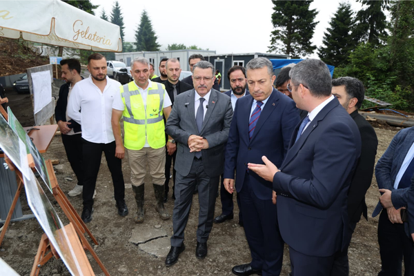 Trabzon'da sokak hayvanları yaşam merkezi inşaatı sürüyor<