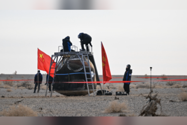 Shenzhou-20 dönüş kapsülü Dünya’ya iniş yaptı<