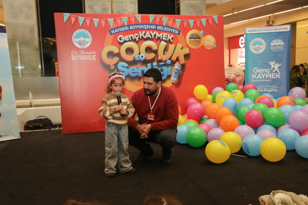 Genç KAYMEK Çocuk Şenliği başladı<