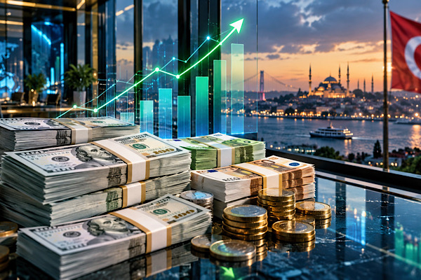 Yurt içi yerleşiklerin döviz mevduatı 230,8 milyar dolara yükseldi<
