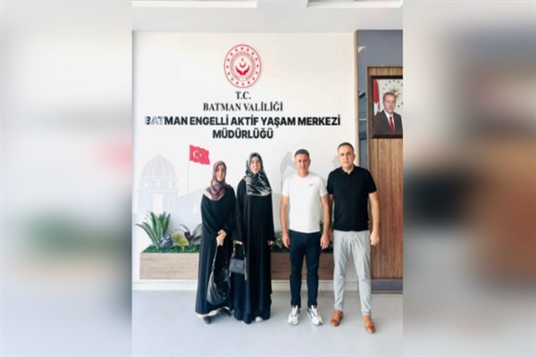 Batman İl Müftü Yardımcısı Özdemir’den engelli aktif yaşam merkezi ziyareti