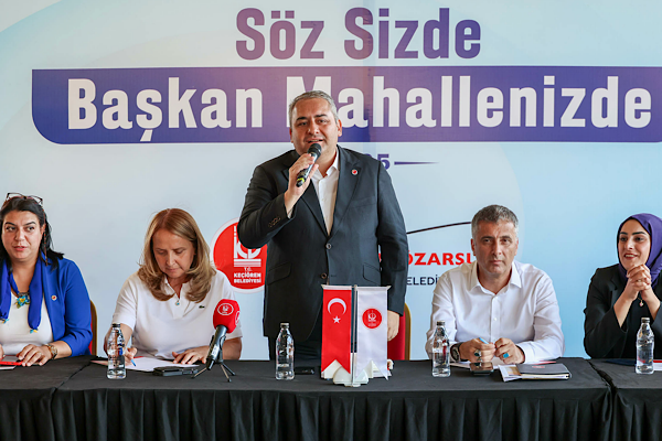 Keçiören’de “Söz Sizde” buluşmaları sürdürülüyor<