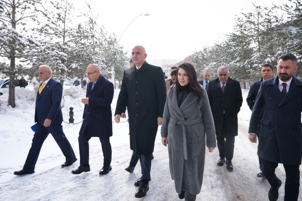 Kültür ve Turizm Bakanı Ersoy, Ağrı’da 