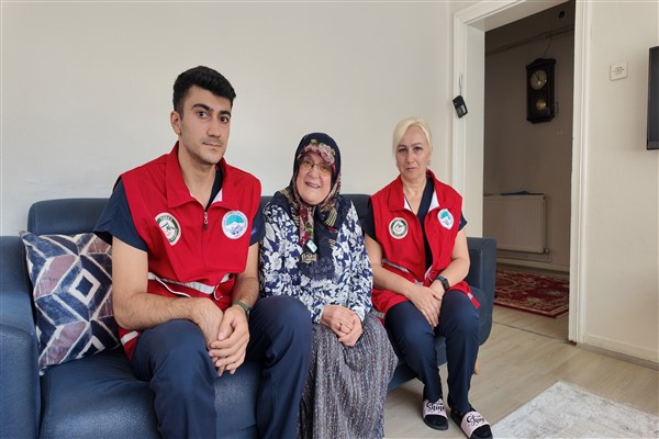 Kayseri'de Yaşlı Destek Sistemi çalışmaları devam ediyor