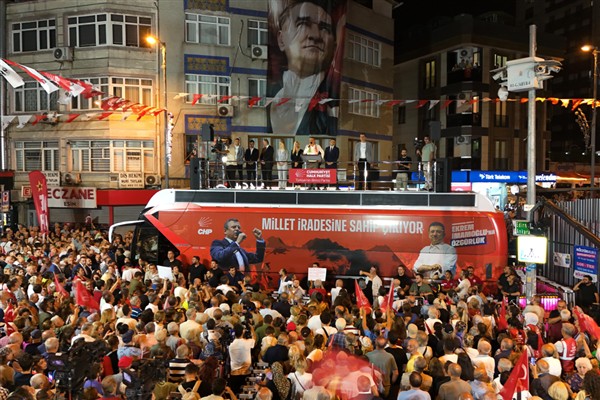 Bayrampaşa’da “Millet İradesine Sahip Çıkıyor” mitingi düzenlendi