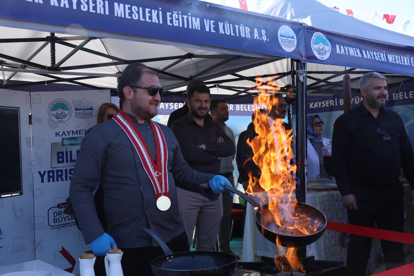 Kayseri'nin mutfak kültürü KAYMEK standında tanıtıldı