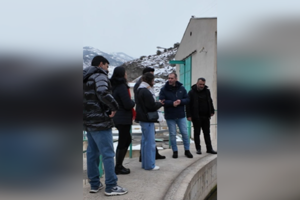 Gümüşhane Üniversitesi öğrencilerinden, Atık Su Arıtma Tesisine ziyaret<