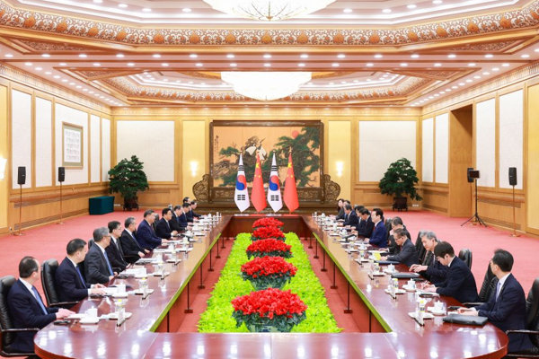 Cumhurbaşkanı Xi, KC Cumhurbaşkanı Lee Jae-myung ile görüştü<