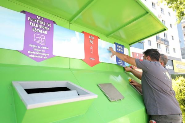 Pamukkale Belediyesi, mobil atık getirme merkezlerini yeniliyor<