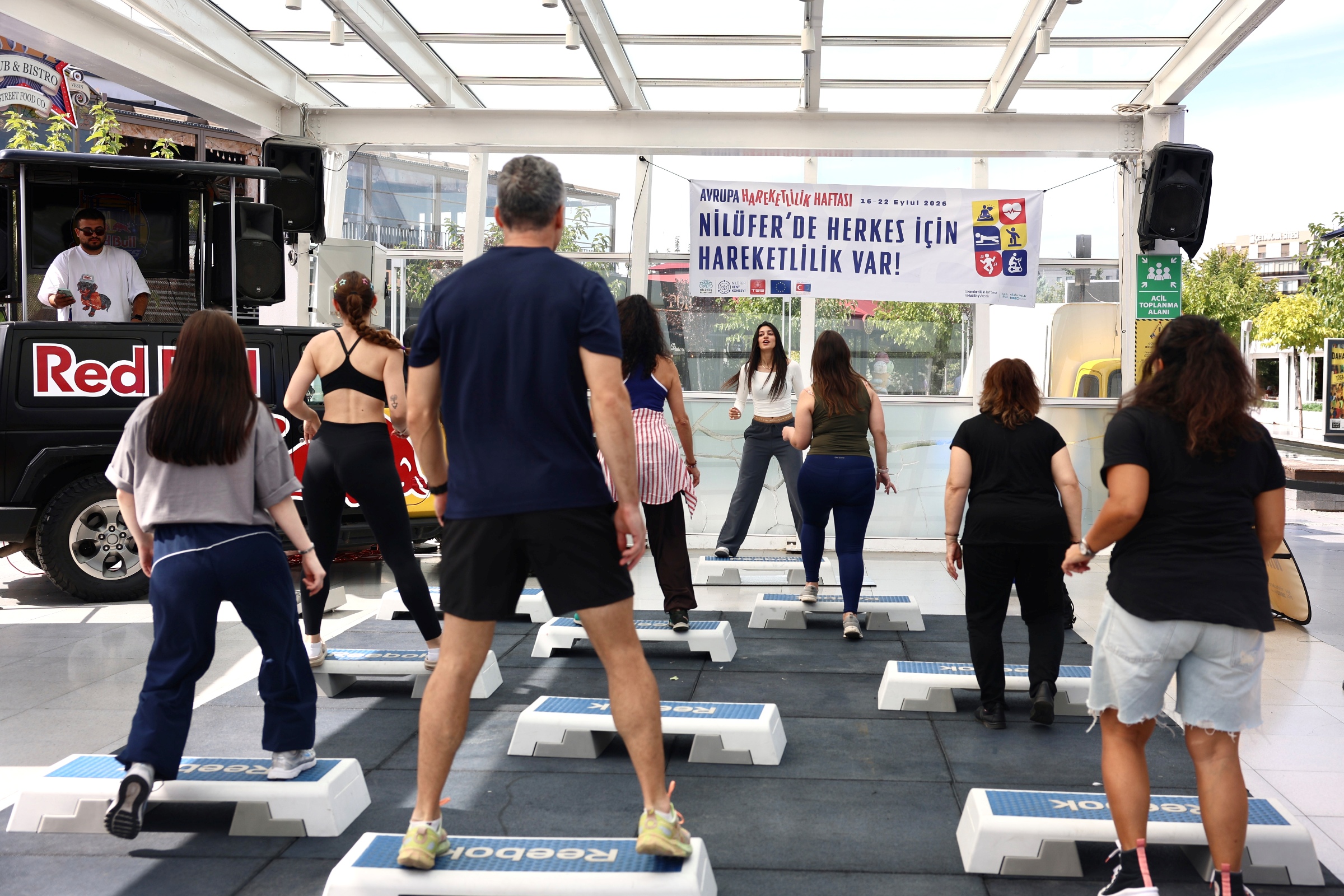 Nilüfer’de “Outdoor Fitness Etkinliği” düzenledi<
