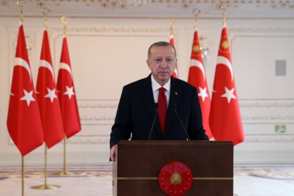 Erdoğan: Adlarımız farklı olsa da söz konusu Kıbrıs davası olunca soyadımız KKTC’dir