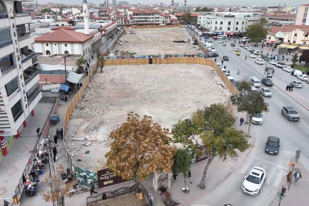 Konya Peynir Pazarı'nın ilinci etabı tamamlandı