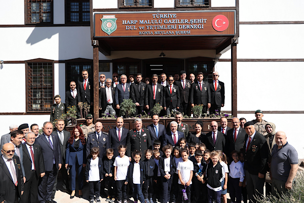 Konya'da Gaziler Günü kutlandı.