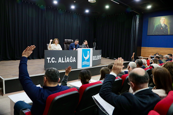 Aliağa Mart ayı meclis toplantısı gerçekleştirildi<