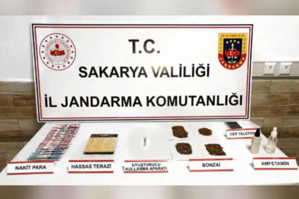 Sakarya'da uyuşturucu operasyonu