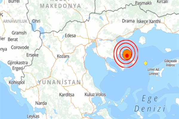 Yunanistan'da deprem<