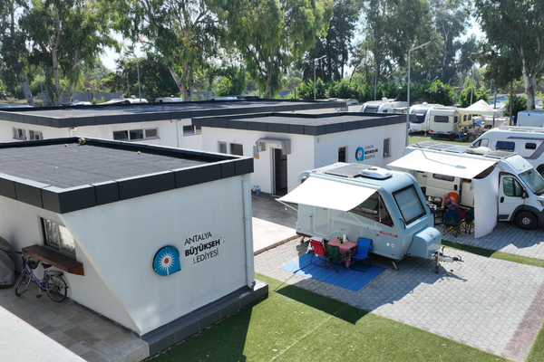 Antalya Karavan Park, karavan tutkunlarının buluşma noktası oldu<