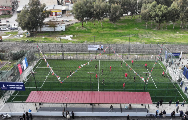 Haydar İnanır’ın adı spor tesisine verildi<