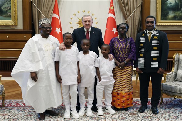 Cumhurbaşkanı Erdoğan, Gana Büyükelçisi’ni kabul etti