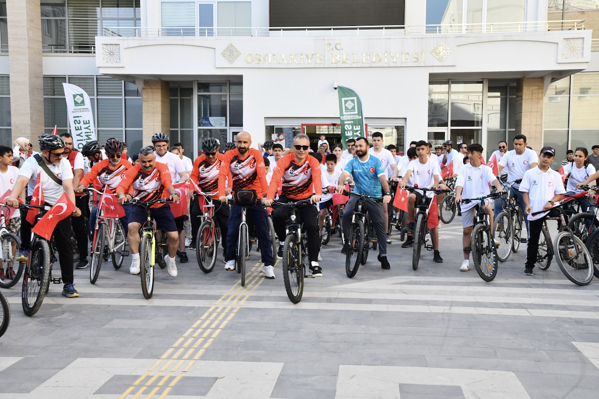 'Gençlik İçin Pedallıyoruz' etkinliği tamamlandı