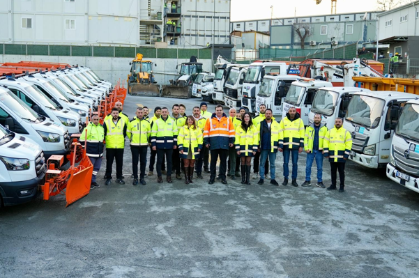 Beşiktaş'ta olumsuz hava koşullarına karşı hazırlıklar tamamlandı<