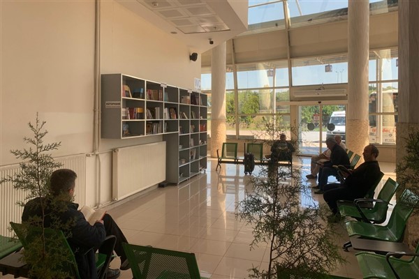 Ordu'da şehirlerarası otobüs terminallerine kütüphaneler kuruldu