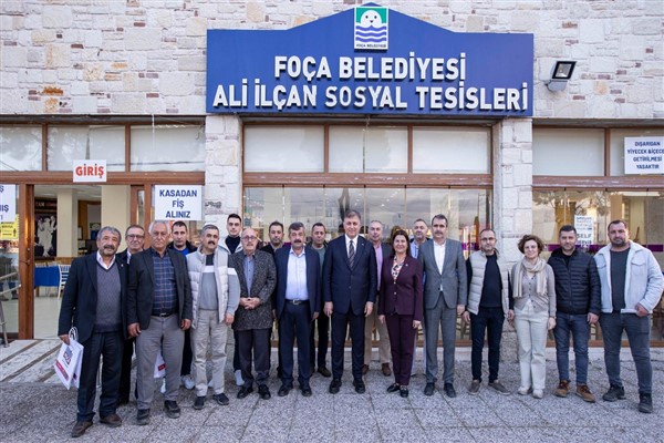 İzmir’deki süt üretici kooperatifleri Başkan Tugay’la buluştu