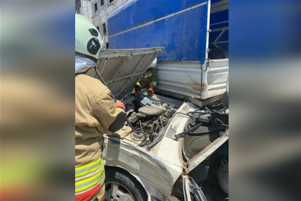 Arsuz'da trafik kazası: 2 yaralı