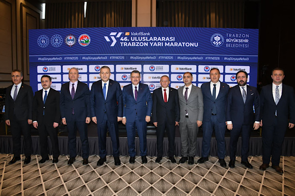 VakıfBank Uluslararası Trabzon Yarı Maratonu'nun tanıtım toplantısı yapıldı