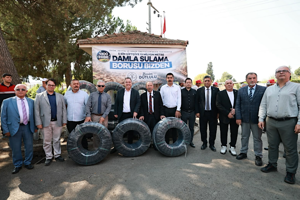 Manisa’da 500 üreticiye damlama sulama desteği sağlandı<