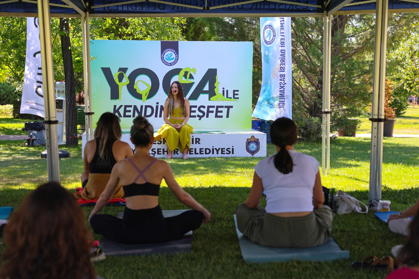 Eskişehir'de “Yoga ile Kendini Keşfet” etkinliği düzenlendi<