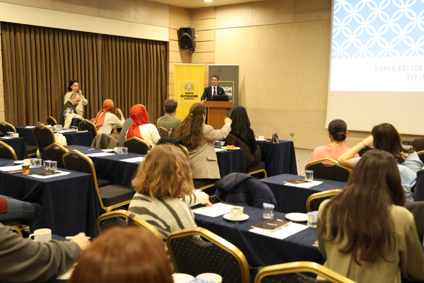 Konya’da turizm sektöründe çalışanlar için eğitim semineri 
