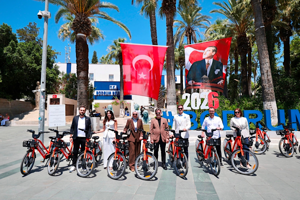 Bodrum’da 300 Elektrikli Bisikletli Paylaşım Sistemi için sözleşme imzalandı<
