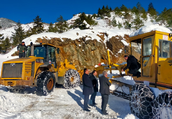 Gümüşhane Belediyesi'nden Özkürtün'e destek