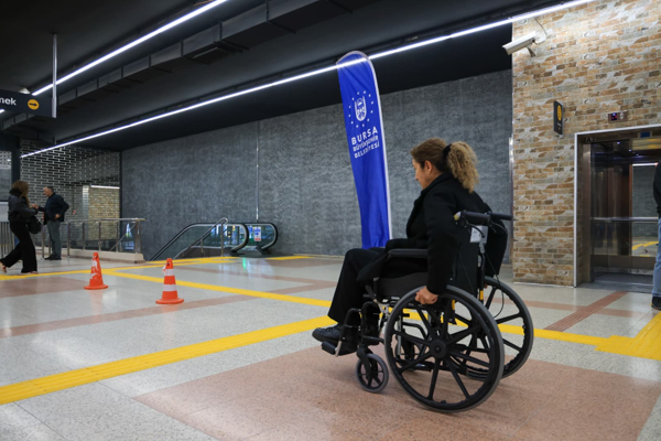 Büyükşehir'den empati parkuru