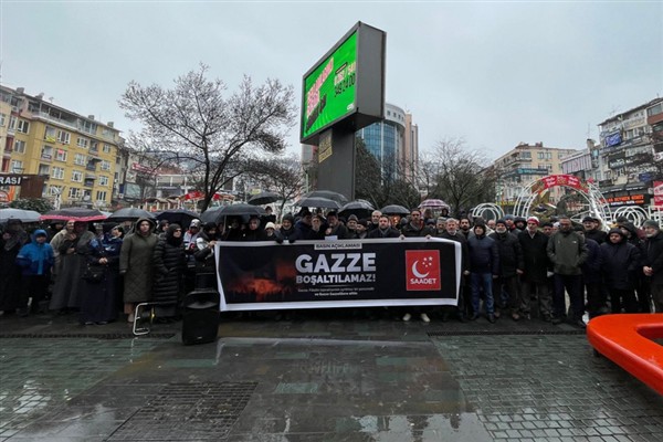 Saadet Partisi’nden “Gazze Boşaltılamaz” çağrısı